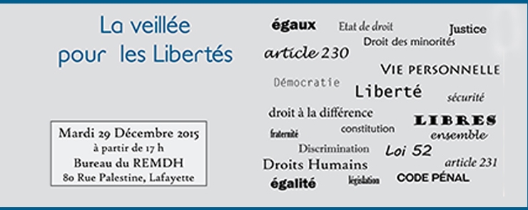 la veillée pour les libertés