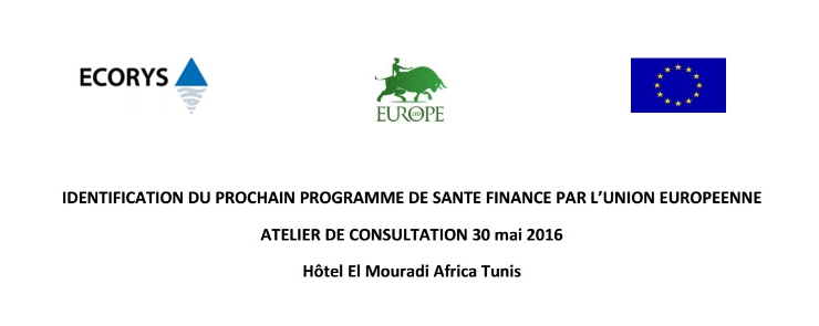 Invitation à l&rsquo;atelier de consultation concernant le futur programme santé financé par l&rsquo;Union européenne