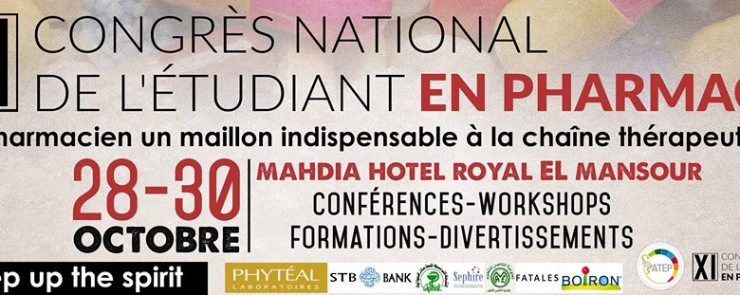 11ème congrès national de l&rsquo;étudiant en pharmacie