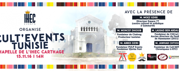 Cult&rsquo;events Tunisie @IHEC Carthage