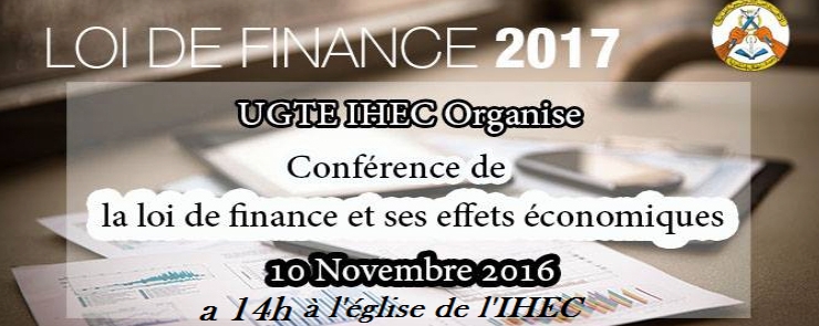 La loi de finance et ses effets économiques