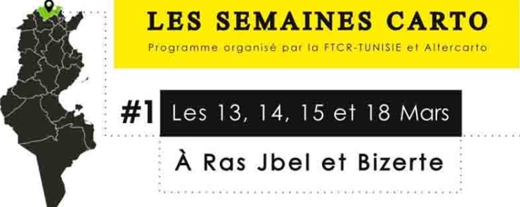 Les Semaines CARTO : #1 à Ras Jbel et Bizerte
