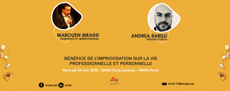 Webinar : Bénéfice de l&rsquo;improvisation sur la vie Pro. et Perso.